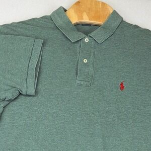Polo by Ralph Lauren Men's Polo Shirt XXL Classic Fit Green‎ TTG